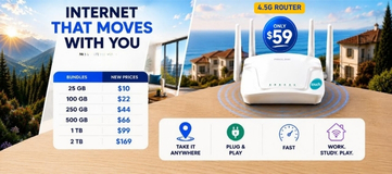 4.5G Router and New Internet Offers 
