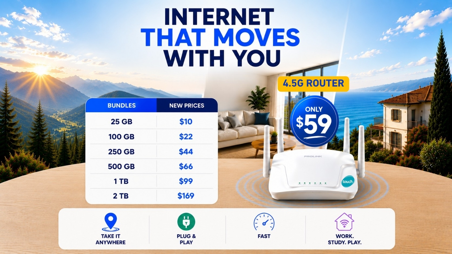 4.5G Router and New Internet Offers